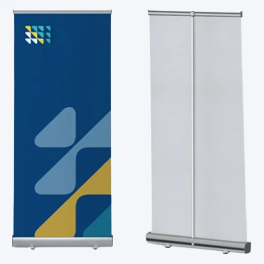 Roll-up banner stands